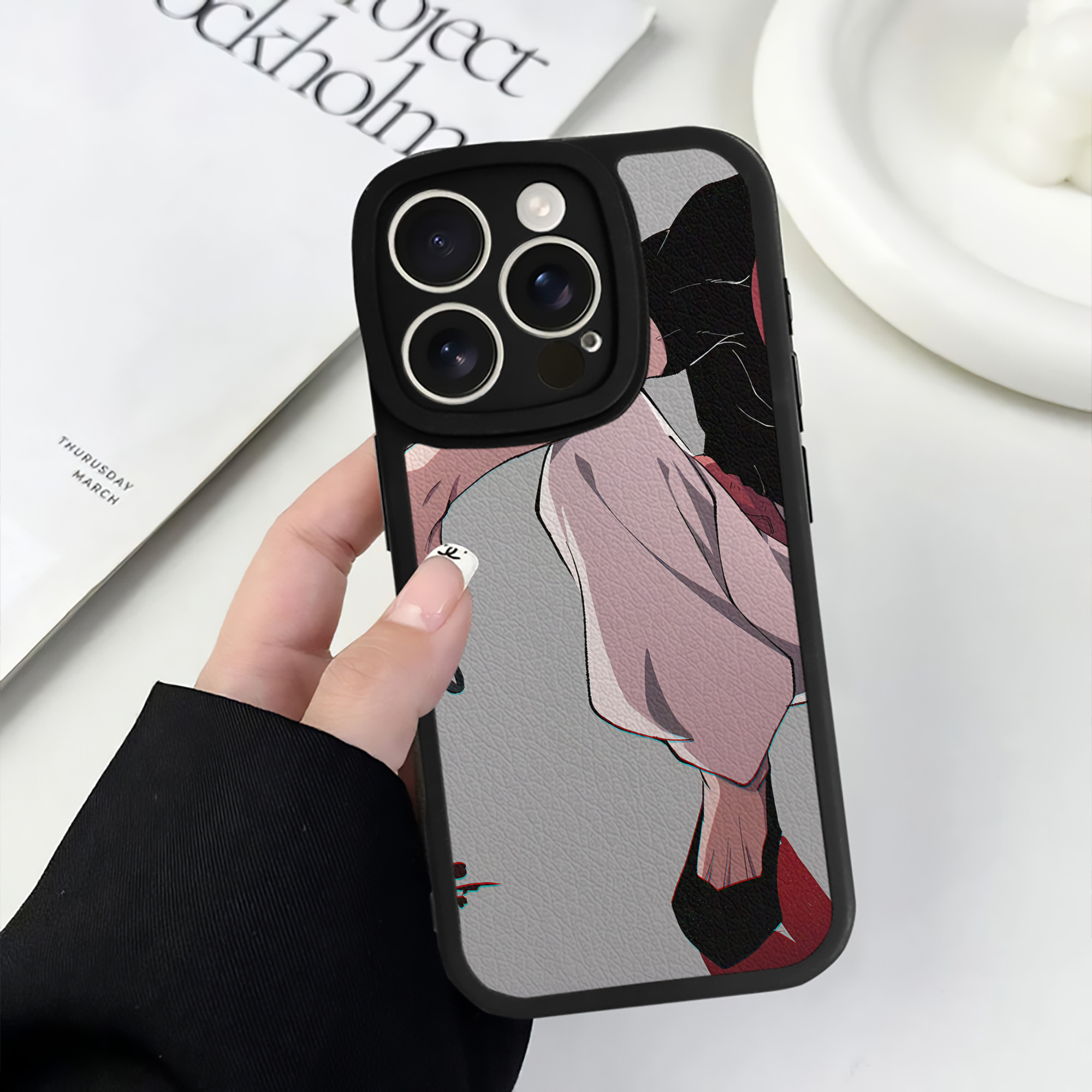（画像用） SPY×FAMILY间谍家家酒 【iPhone 16シリーズ対応】シリコンスマホケース（レザー調） 材質：シリコン